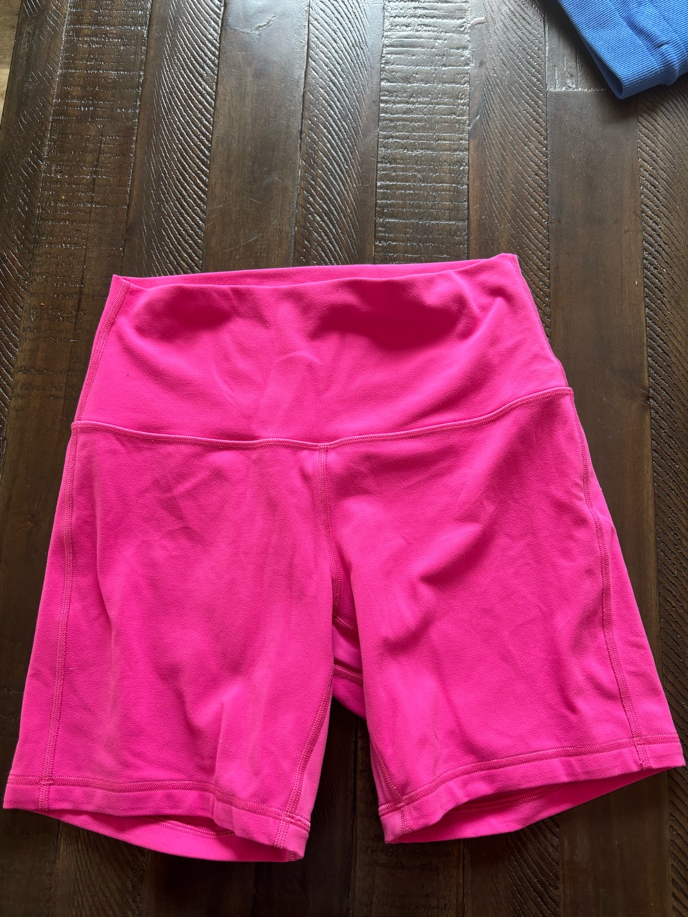 lululemon athletica Hot Pink High-Rise Bike Shorts - Picture 2 of 4